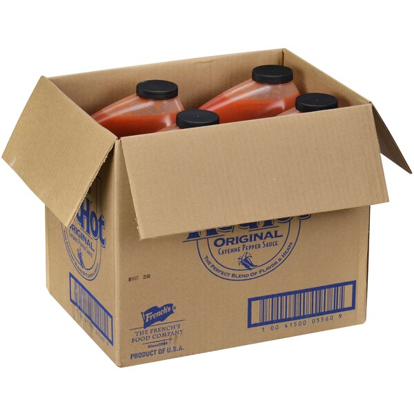 Frank's Redhot Cayenne Pepper Sauce Kosher 1 Gal. Jug, PK4